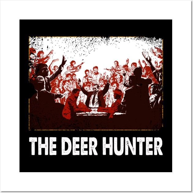 Dress the Part THE HUNTER Characters Come to Life on Your Tee Wall Art by HOuseColorFULL